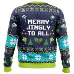 Merry Jingly Invader Zim Ugly Christmas Sweater: Festive & Fun Holiday Attire