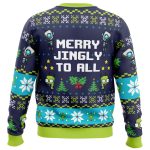 Merry Jingly Invader Zim Ugly Christmas Sweater – Festive Unique and Nostalgic!