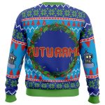 Futurama Ugly Christmas Sweater: Merry Kissmyass Design for Festive Fun