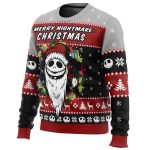 Merry Nightmare: The Nightmare Before Christmas Ugly Sweater – Festive & Trendy