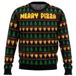Get Festive with the Merry Pizza Ugly Christmas Sweater – Perfect for Holiday Fun!