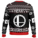 Merry Smashmas: Super Smash Bros Ugly Christmas Sweater – Festive & Fun Gaming Apparel