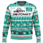 Merry Squidmas Sweater: Playful Squid Game Christmas Attire
