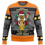 Merry Texas Christmas Robin Hood Ugly Sweater – Festive and Unique Holiday Attire