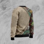 Michigan Mandala Ugly Christmas Sweater – Festive Xmas Ugly Sweater