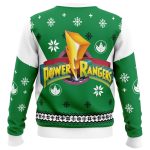 Mighty Morphin Power Rangers Green Ugly Christmas Sweater – Festive Attire for Fans!