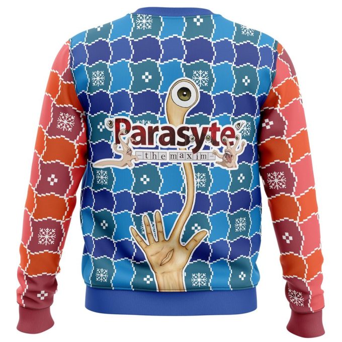Migi Parasyte Ugly Christmas Sweater – Festive and Unique Holiday Attire