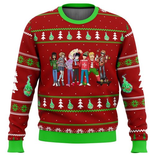 Get Festive with Mob Psycho 100 Ugly Christmas Sweater – Limited Edition Holiday Apparel