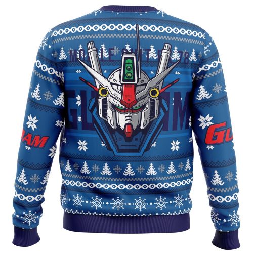 Get Festive with Mobile Suit RX 78 Gundam Ugly Christmas Sweater – Limited Edition Fun!