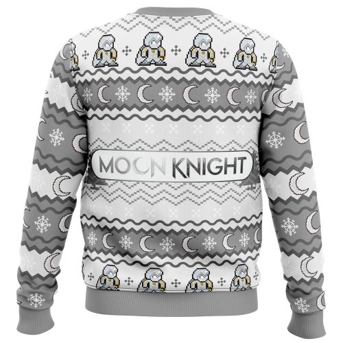 Moon Knight Ugly Christmas Sweater: Festive Marvel Apparel for a Memorable Holiday Look
