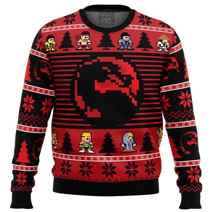 Mortal Kombat Ugly Christmas Sweater: Unique Gaming-Inspired Holiday Apparel