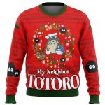 Get Festive with My Neighbor TOTORO CHRISTMAS Ugly Sweater – Limited Edition!