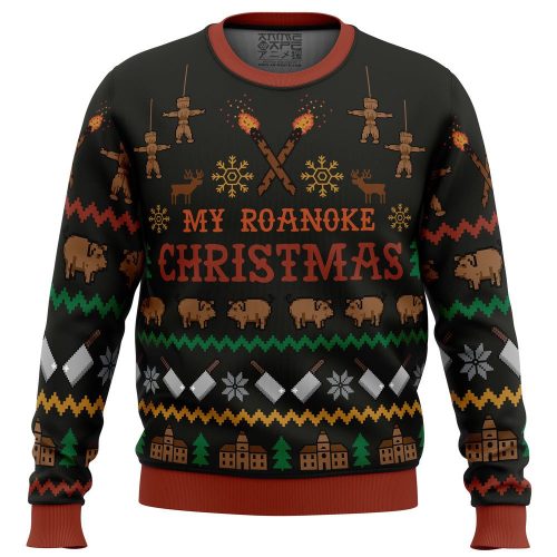 My Roanoke Christmas Ugly Sweater: American Horror Story Inspired Festive Attire