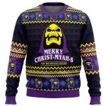 MYAH-rry Christ-MYAHs He-Man Ugly Christmas Sweater – Festive & Fun Holiday Apparel