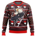 Naruto Sasuke Ugly Christmas Sweater: Festive Anime-Inspired Attire for the Holidays