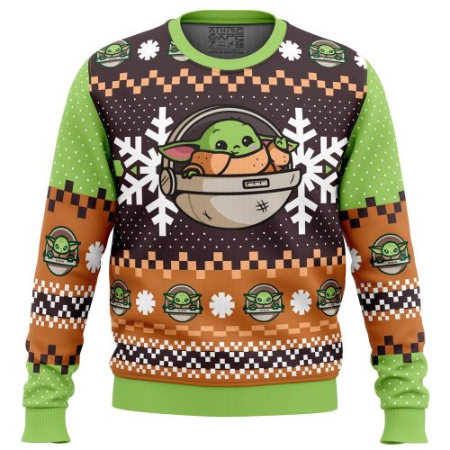Get Festive with Baby Yoda: Star Wars Ugly Christmas Sweater