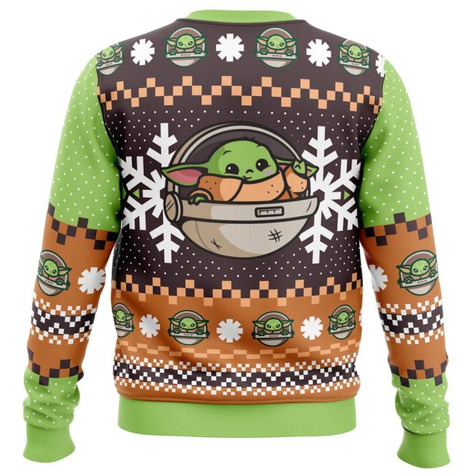 Get Festive with the New Baby Yoda Star Wars Ugly Christmas Sweater