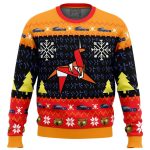 Nexus Xmas Blade Runner Ugly Christmas Sweater – Festive Sci-Fi Ugly Sweater for the Holidays
