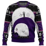 Spooky & Festive: Nightmare Before Christmas Jack Moon Ugly Christmas Sweater