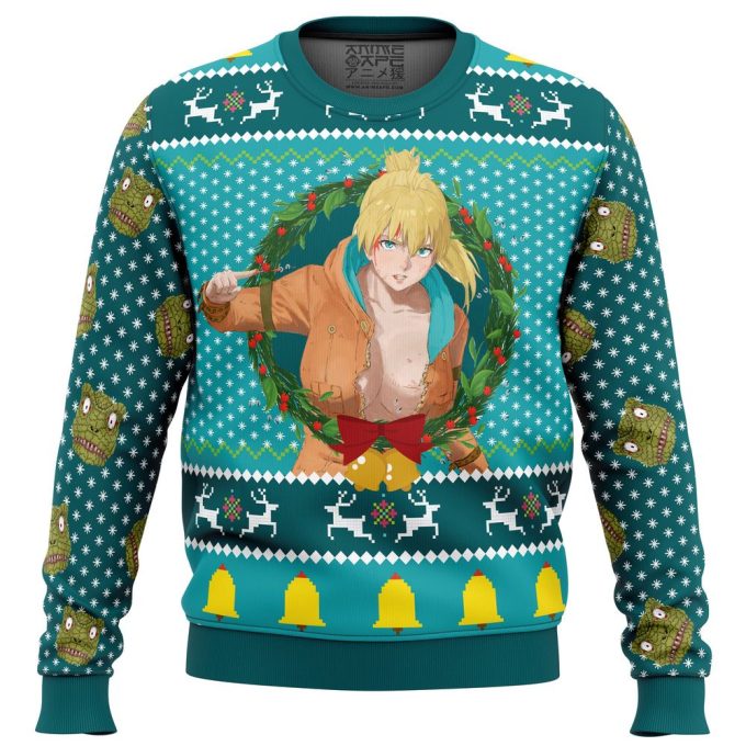 Nikaido Dorohedoro Ugly Christmas Sweater: Festive & Unique Attire for the Holidays!