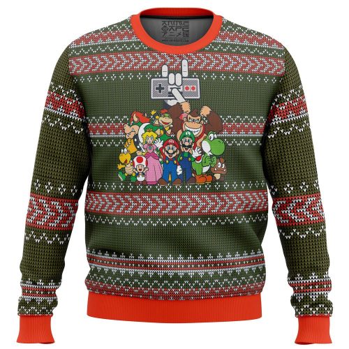 Get Festive with the Nintendo Ugly Christmas Sweater – Perfect Gaming Holiday Attire!