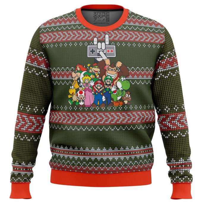 Get Festive with the Nintendo Ugly Christmas Sweater – Perfect Gaming Holiday Attire!