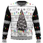 Unique & Festive: Junji Ito Ugly Christmas Sweater – Nobody Likes a Lonely Only Army of One