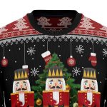 Festive Nutcracker Christmas Tree Ugly Sweater – Hilarious Holiday Gift for the Whole Family!