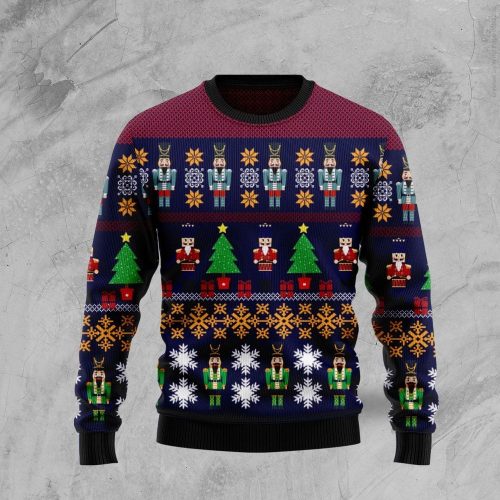 Get Festive with Nutcracker Ugly Christmas Sweater – Xmas Ugly Sweater for a Merry Holiday Season!