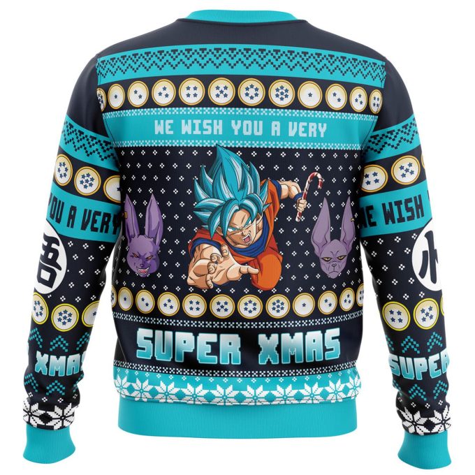 Nysekai “A Very Saiyan Christmas Dragon Ball Z Ugly” Christmas Sweater