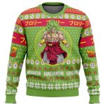Nysekai “Christmas Broly Dragon Ball Z Ugly” Christmas Sweater