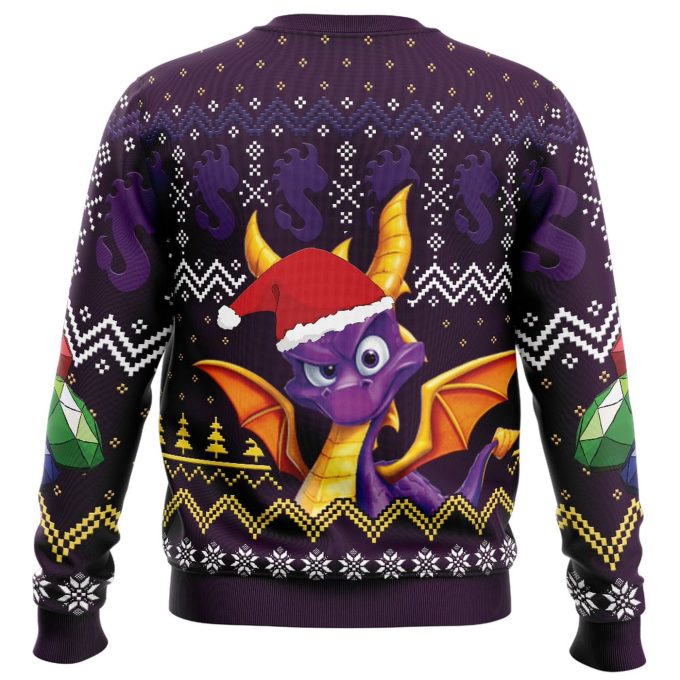 Nysekai “Christmas Dragon Spyro Ugly” Christmas Sweater