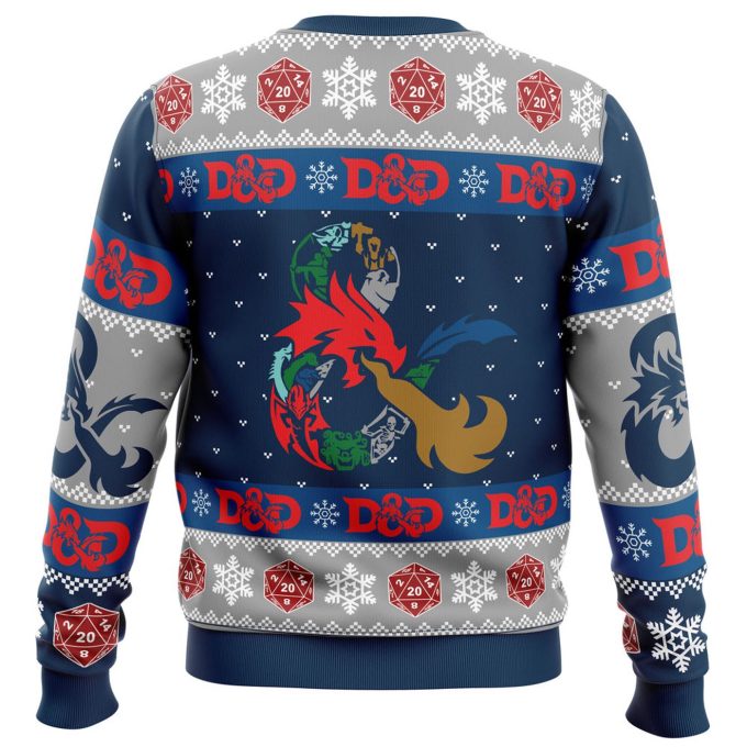 Nysekai “D-20 Dungeons & Dragons Ugly” Christmas Sweater