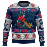 Nysekai D-20 Dungeons & Dragons Ugly Christmas Sweater – Festive Gaming Apparel