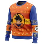 Nysekai “Dragon Ball Z Goku Christmas Ugly” Christmas Sweater