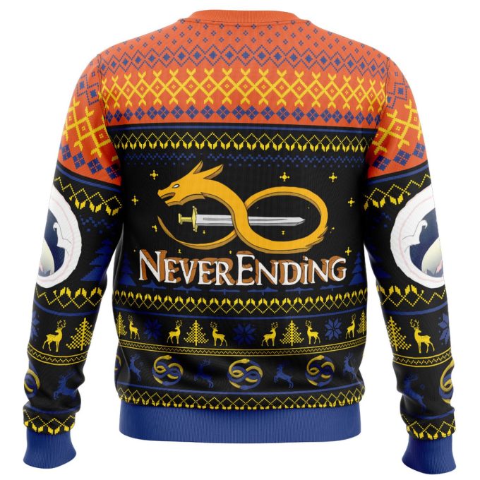 Nysekai “Dragon Never Ending Story Ugly” Christmas Sweater