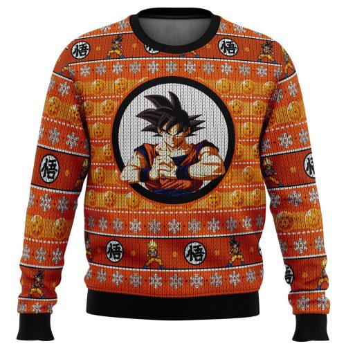 Nysekai “Dragonball Z Son Goku Ugly” Christmas Sweater