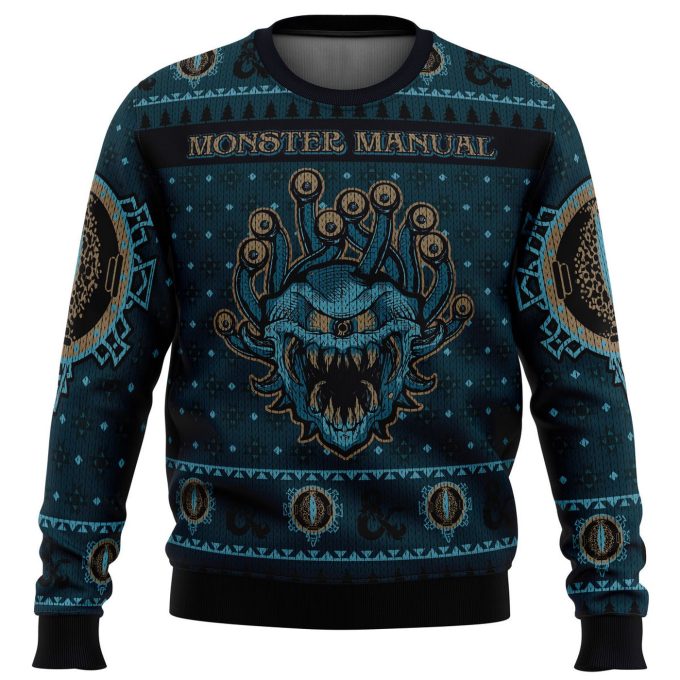 Nysekai “Dungeons & Dragons Monster Manual Ugly” Christmas Sweater