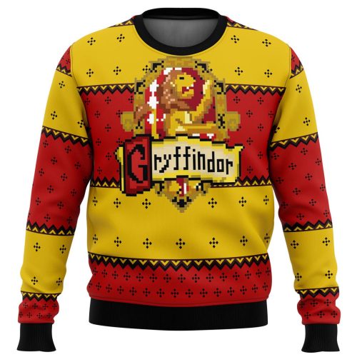 Nysekai "Harry Potter Gryffindor Ugly" Christmas Sweater