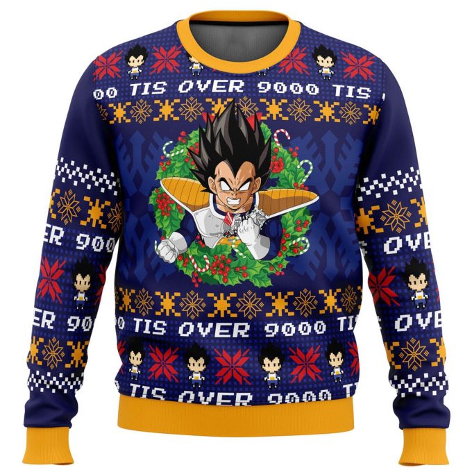 Nysekai “It’s Over 9000 Dragon Ball Z Ugly” Christmas Sweater