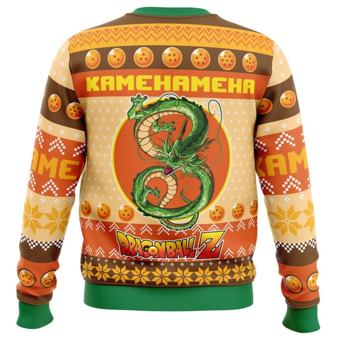 Nysekai “Kamehameha Shenron Shen Long Dragon Ball Z Ugly” Christmas Sweater