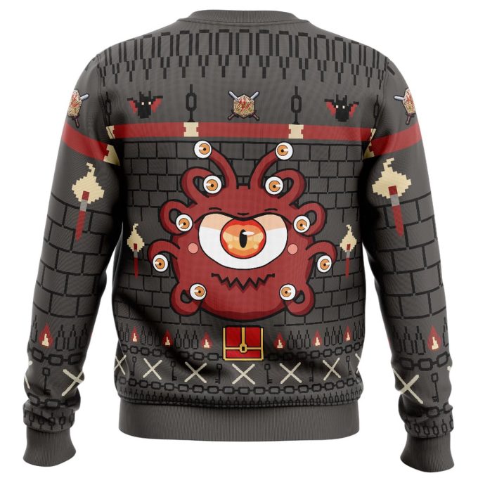 Nysekai “The Beholder Dungeons and Dragons Ugly” Christmas Sweater