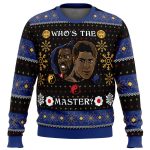 Nysekai “Whose The Master The Last Dragon Ugly” Christmas Sweater