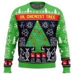 Chemist Tree Science Ugly Christmas Sweater: Festive and Unique Holiday Apparel