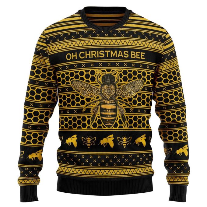 Shop the Festive Oh Christmas Bee Unisex Crewneck Sweater – Ugly Christmas Graphic Sweater