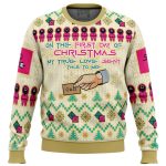 On the First Day of Christmas Squid Game Sweater: Festive & Unique Holiday Apparel