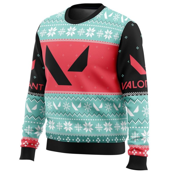 Get Festive with Play As One Valorant Ugly Christmas Sweater – Limited Edition Gaming Apparel