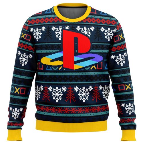 Get Festive with Playstation Ugly Christmas Sweater – Perfect for Gamers!