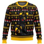 Get Festive with Pokemon Christmas Umbreon Ugly Sweater – Limited Edition Holiday Wear