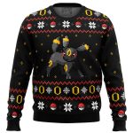 Get Festive with Pokemon Umbreon Ugly Christmas Sweater – Limited Edition